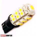   Светодиодная автолампа W5W 24 LED SMD3528 + 1 LED SMD 5050 (2шт.)