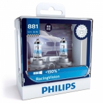  Philips Галогенная автомобильная лампа H27 881 Philips Racing Vision 55W (2шт.)
